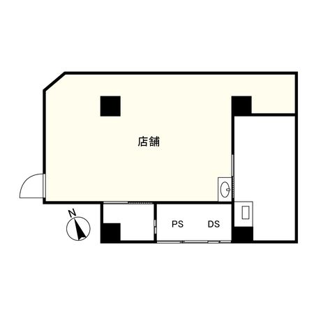 ユニベール宝塚 間取図(平面図)