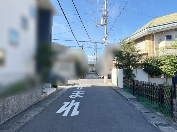 甲風園3丁目 土地 前面道路含む外観 甲風園3丁目 土地 前面道路含む外観