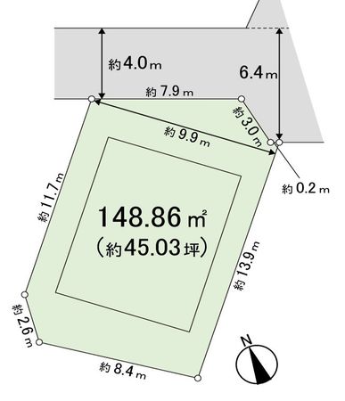松生町・土地 区画図 松生町・土地 区画図