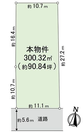 仁川町2丁目 戸建 区画図 仁川町2丁目 戸建 区画図