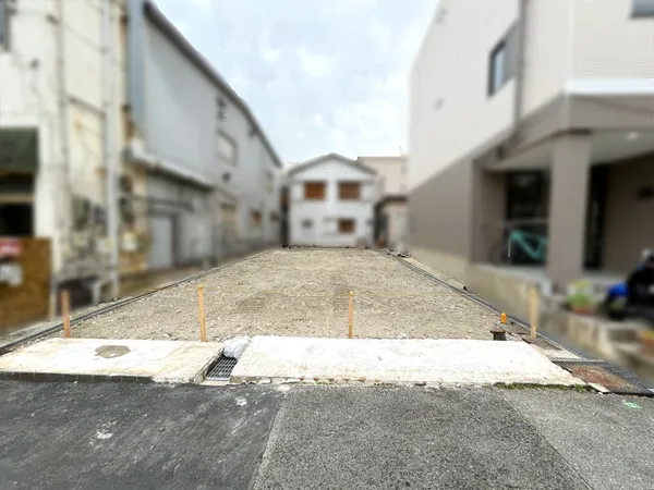 現地写真（東側より撮影）現況更地