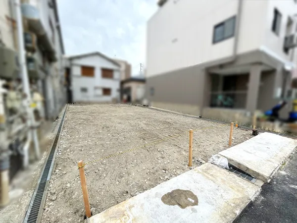 現地写真（南東側より撮影）現況更地