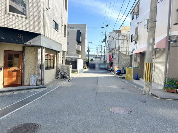 前面道路
