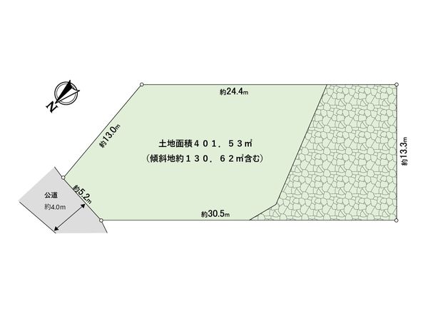 仁川町5丁目 土地 間取図