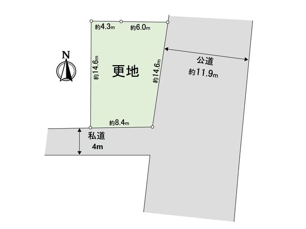 神呪町土地 区画図 神呪町土地 区画図