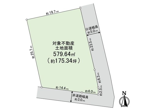 上甲東園1丁目 土地 区画図 上甲東園1丁目 土地 区画図