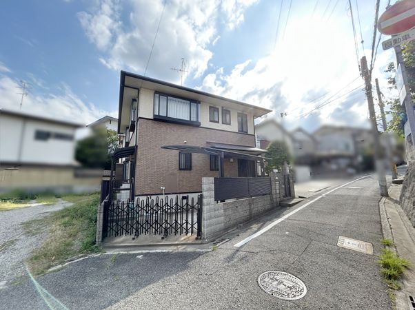 西宮市松生町 土地 前面道路含む外観