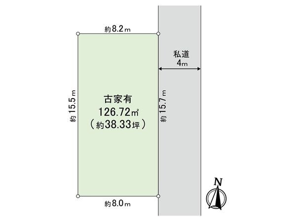 芦原町土地 区画図