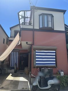上之町 テラスハウス 外観