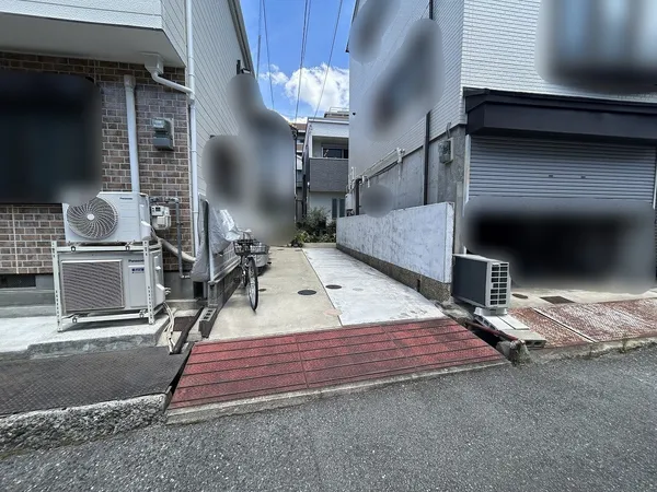 隣接地との共有通路