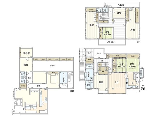 二見町 戸建 間取図(平面図) 二見町 戸建 間取図(平面図)