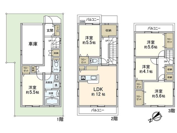 杭瀬北新町3丁目 戸建 間取図(平面図) 杭瀬北新町3丁目 戸建 間取図(平面図)