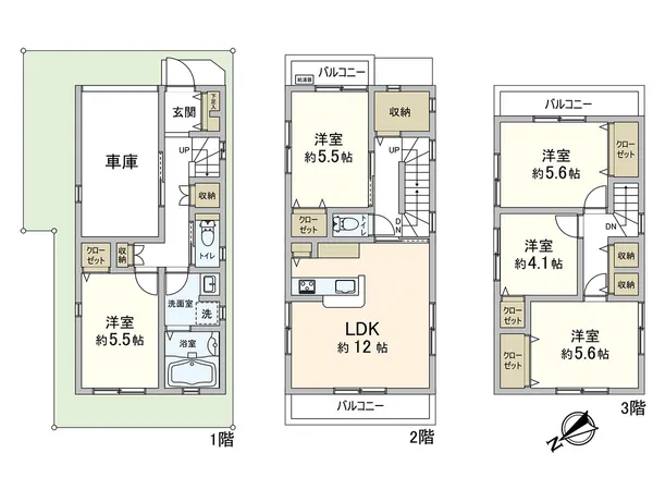 間取図（平面図）