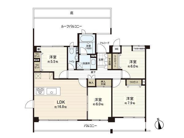 間取図(平面図)