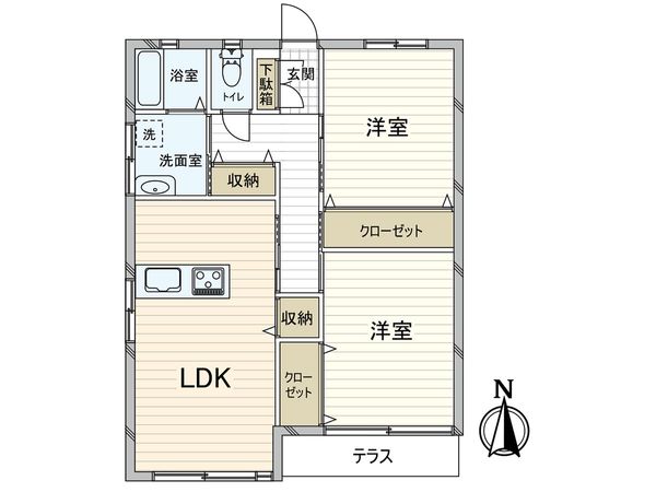 ヴィラジハウス 間取図(平面図) ヴィラジハウス 間取図(平面図)