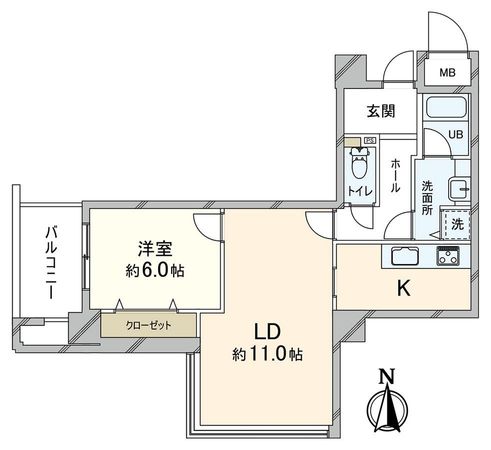ヴィエント西宮 間取図(平面図)