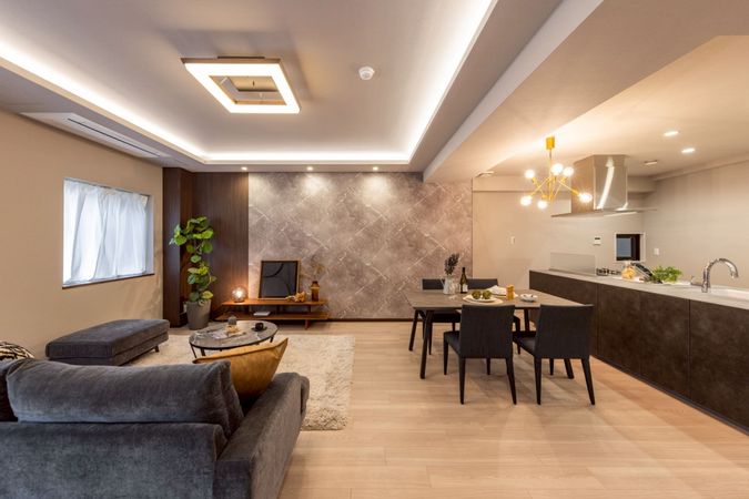 レールシティ甲子園口 リビング