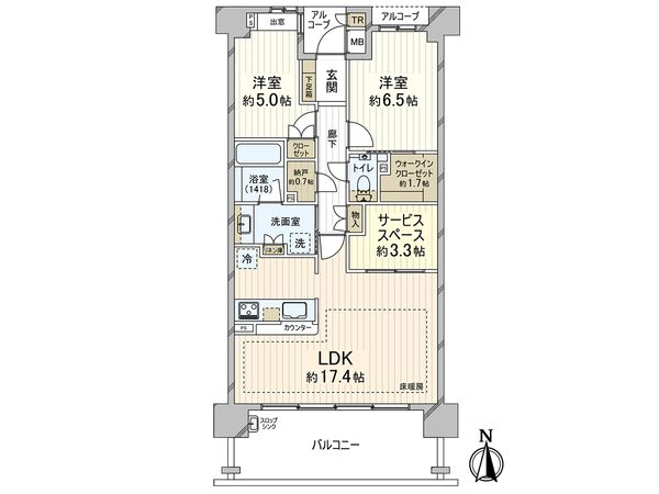 間取図(平面図)