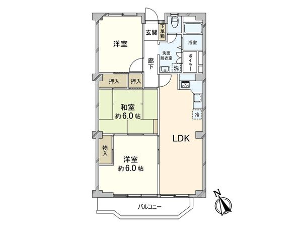 甲子園リバーサイドハイツ 間取図(平面図) 甲子園リバーサイドハイツ 間取図(平面図)