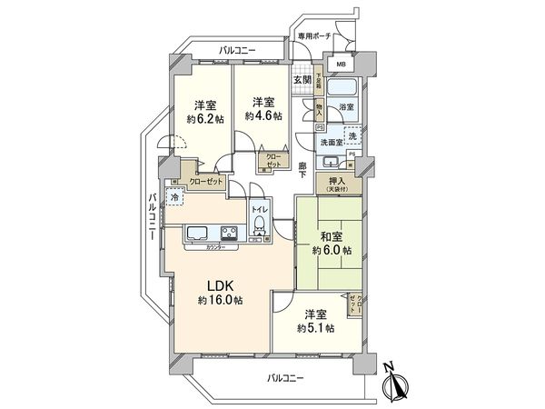 間取図(平面図)