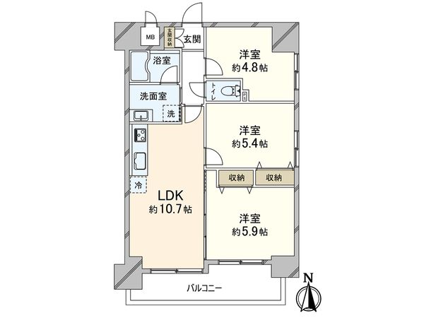間取図(平面図)