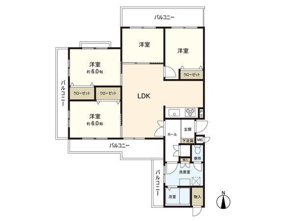 間取図(平面図)