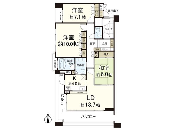 間取図(平面図)