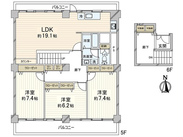 間取図(平面図)