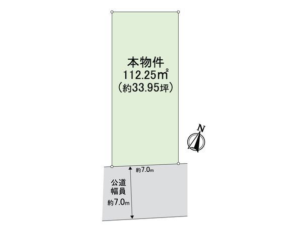 川西町土地 区画図