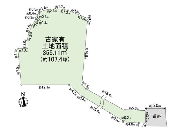 翠ケ丘町 土地 区画図 翠ケ丘町 土地 区画図