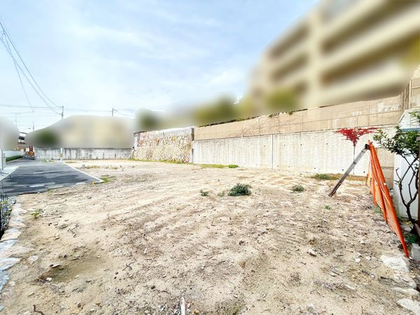西山町 土地(A号地) 前面道路含む外観 西山町 土地(A号地) 前面道路含む外観