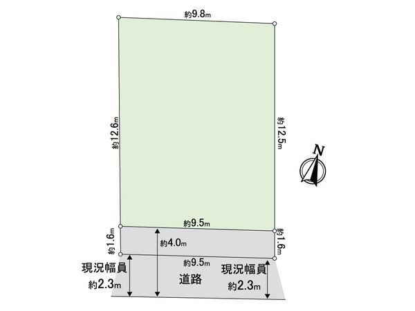 茶屋之町 土地 区画図 茶屋之町 土地 区画図