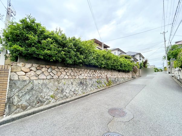 前面道路含む外観