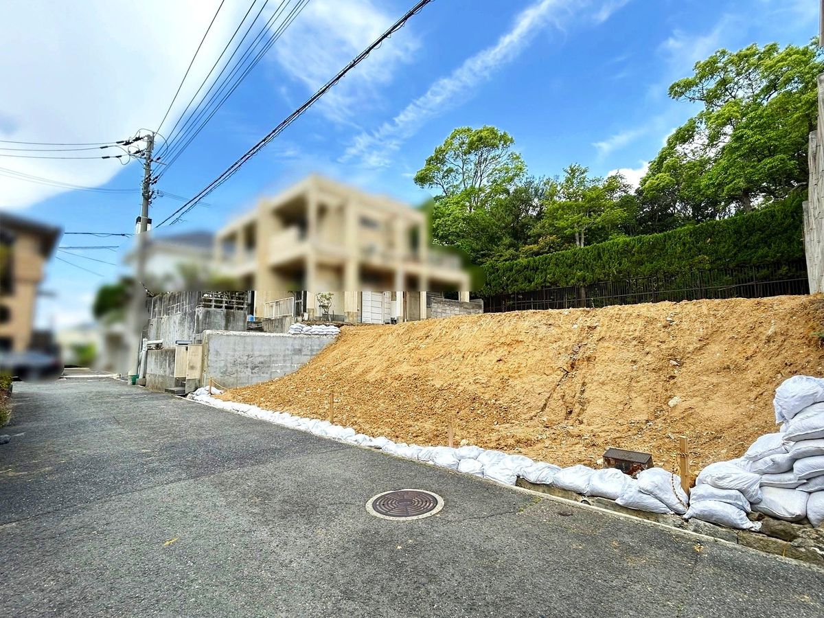 前面道路含む外観