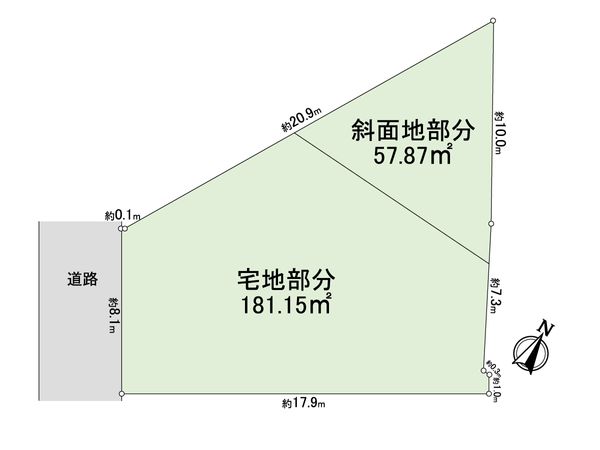 殿山町土地 区画図