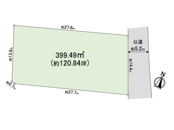 東山町 土地 区画図 区画図