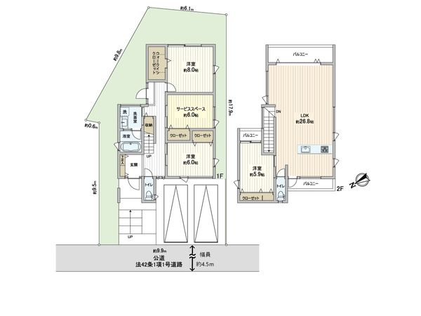 間取図(平面図)
