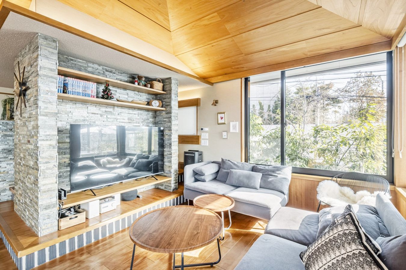 岩園町 戸建 リビング リビング