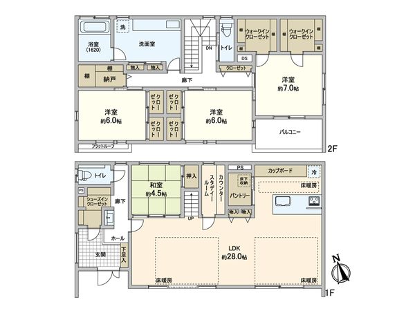 奥池南町 戸建 間取図(平面図) 奥池南町 戸建 間取図(平面図)