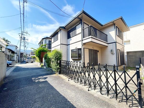 芦屋市西蔵町 戸建 前面道路含む外観 芦屋市西蔵町 戸建 前面道路含む外観
