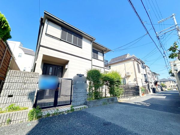 芦屋市西蔵町 戸建 前面道路含む外観 芦屋市西蔵町 戸建 前面道路含む外観