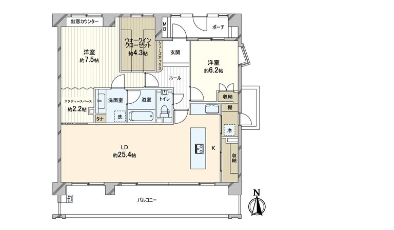 芦屋朝日ヶ丘北公園アーバンライフ 間取図(平面図) 芦屋朝日ヶ丘北公園アーバンライフ 間取図(平面図)