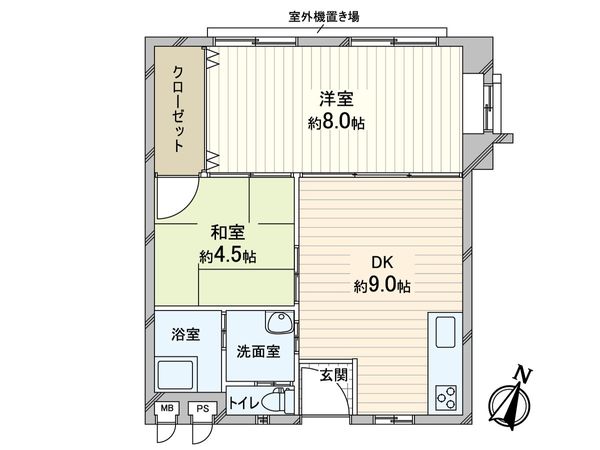 メガロコープ芦屋 間取図(平面図) メガロコープ芦屋 間取図(平面図)