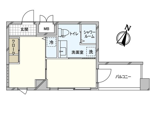 ラインビルド芦屋船戸 間取図(平面図)