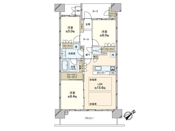 間取図(平面図)