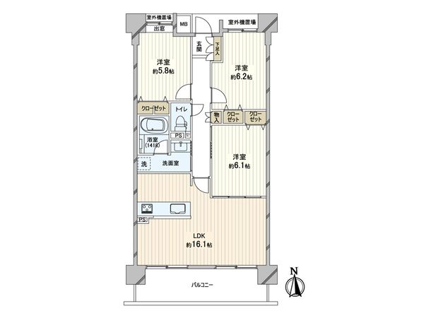 芦屋ハイタウン 間取図(平面図) 芦屋ハイタウン 間取図(平面図)