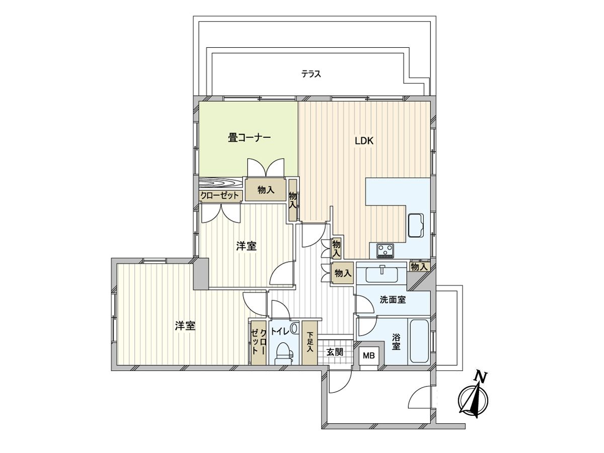 間取図(平面図)