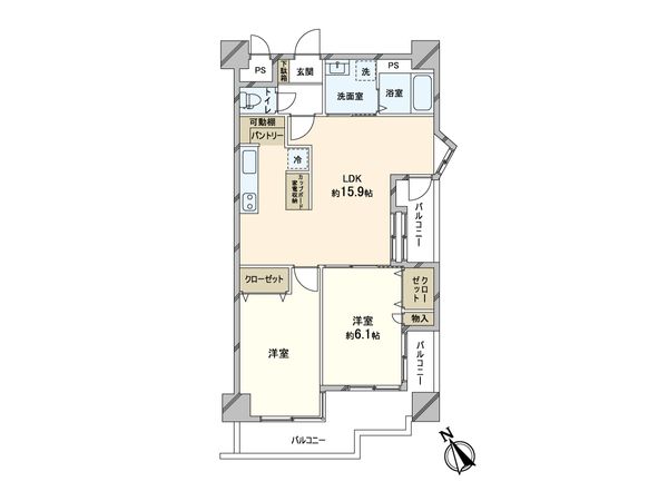 NEOダイキョー甲子園Ⅱ 間取図(平面図) NEOダイキョー甲子園Ⅱ 間取図(平面図)