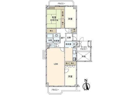 間取図(平面図)