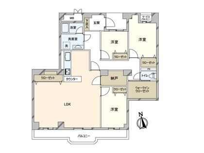 間取図(平面図)